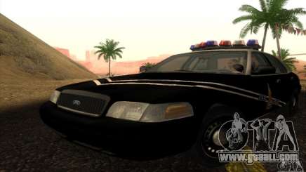 Ford Crown Victoria Idaho Police for GTA San Andreas