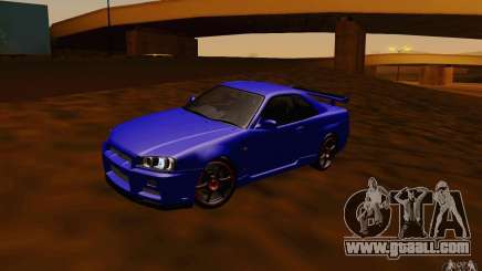 Nissan Skyline R34 GT-R V2 for GTA San Andreas