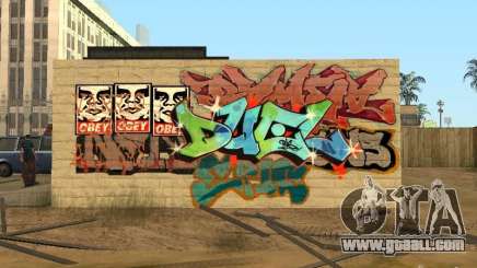 Los Santos City graffiti legends v1 for GTA San Andreas