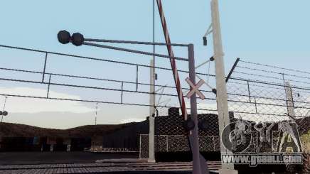 RAILWAY crossing RUS V 2.0 for GTA San Andreas