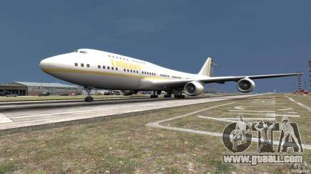 Real Emirates Airplane Skins Gold for GTA 4
