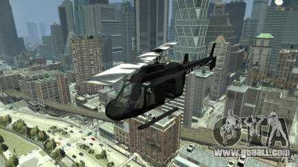 Black U.S. ARMY Helicopter v0.2 for GTA 4
