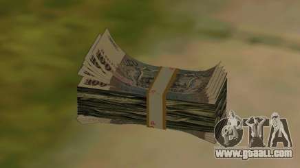 Rubles, along with dollars for GTA San Andreas