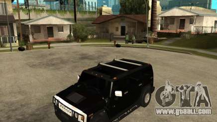 AMG H2 HUMMER SUV FBI for GTA San Andreas