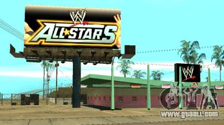 New WWE shop for GTA San Andreas