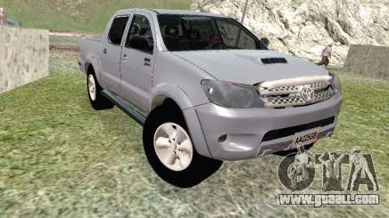 Toyota Hilux white for GTA San Andreas