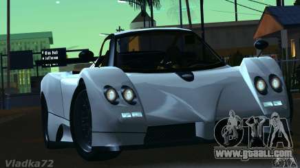 Pagani Zonda EX-R for GTA San Andreas