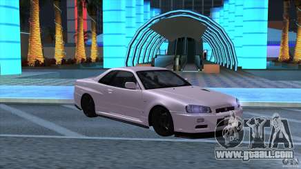 Nissan Skyline GTR-34 M-spec Nur for GTA San Andreas