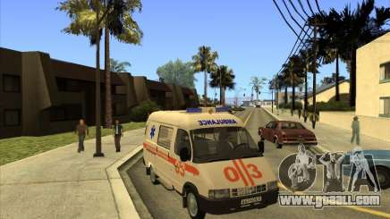 GAS 22172 ambulance for GTA San Andreas
