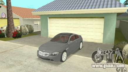 2004 BMW 645ci E63 with red Interior for GTA San Andreas