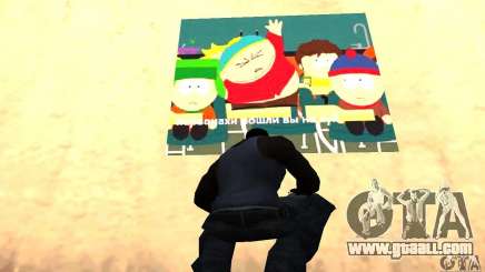 South Park Grafitti Mod for GTA San Andreas