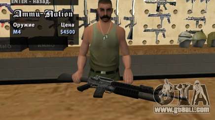 M16 with a M203 for GTA San Andreas