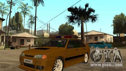 VAZ 2115 Police Car Tuning for GTA San Andreas