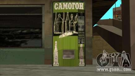 Machine with vodka for GTA San Andreas