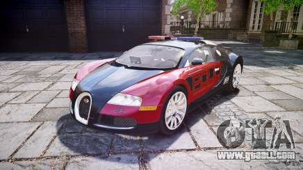 Bugatti Veyron 16.4 Police [EPM/ELS] for GTA 4