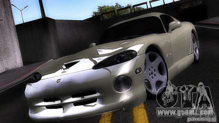 Dodge Viper white for GTA San Andreas