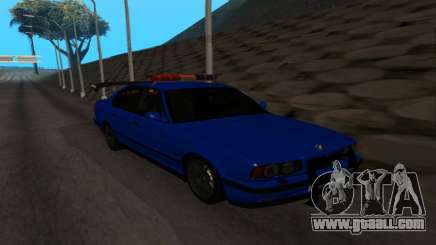 BMW M5 POLICE for GTA San Andreas