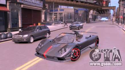 Pagani Zonda Cinque Roadster v 2.0 for GTA 4