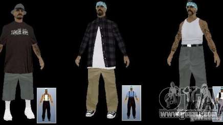 New skins The Rifa gang for GTA San Andreas