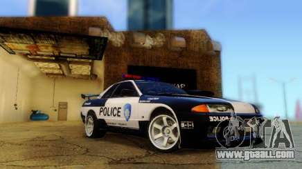 Nissan Skyline R32 Police for GTA San Andreas