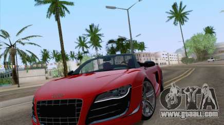 Audi R8 GT Spyder for GTA San Andreas