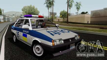 VAZ 21099, police for GTA San Andreas