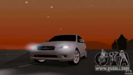 Subaru Legacy white for GTA San Andreas