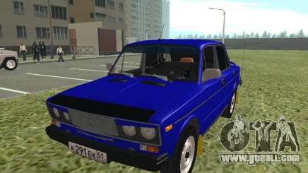 VAZ 2106 blue for GTA San Andreas