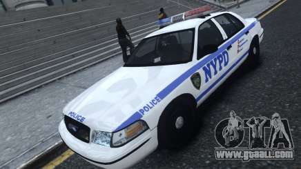 Ford Crown Victoria NYPD 2012 for GTA 4