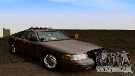 Ford Crown Victoria Mississippi Police for GTA San Andreas