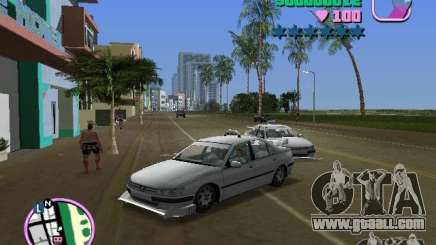 Peugeot 406 Taxi for GTA Vice City