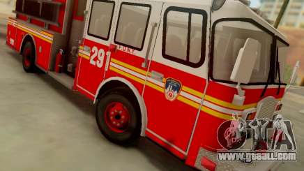 E-One FDNY Ladder 291 for GTA San Andreas