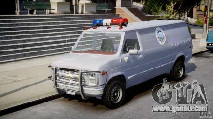 Chevrolet G20 Police Van [ELS] for GTA 4