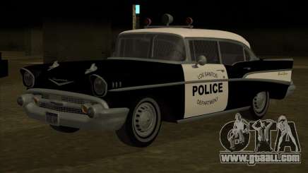 Chevrolet BelAir Police 1957 for GTA San Andreas
