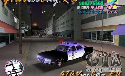 Police Ford AMC Matador for GTA Vice City