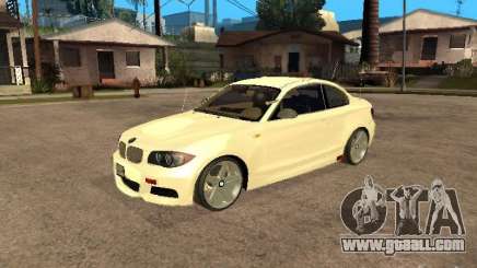 Bmw 135i coupe Police for GTA San Andreas