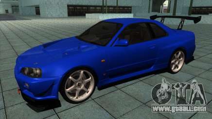 Nissan Skyline R-34 GT-R M-spec Nur for GTA San Andreas