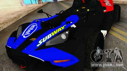 KTM X-Bow 2013 for GTA San Andreas