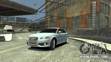 Audi S3 2009 for GTA 4