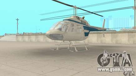 Bell 206B JetRanger II for GTA San Andreas