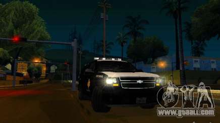 Chevrolet Tahoe Texas Highway Patrol for GTA San Andreas