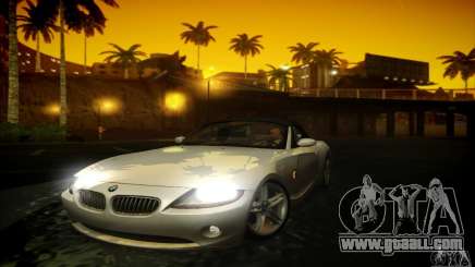 BMW Z4 silver for GTA San Andreas