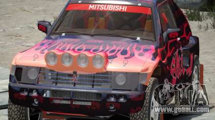 Mitsubishi Pajero Proto Dakar EK86 Vinyl 4 for GTA 4