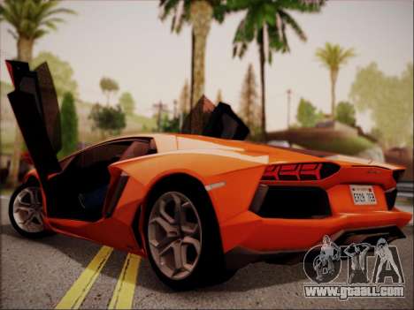 Lamborghini Aventador LP700 for GTA San Andreas