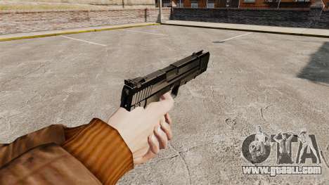 Self-loading pistol H&K USP v1 for GTA 4