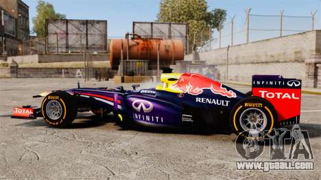 Car, Red Bull RB9 v2 for GTA 4