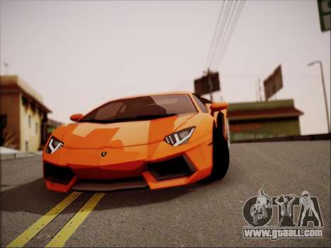 Lamborghini Aventador LP700 for GTA San Andreas