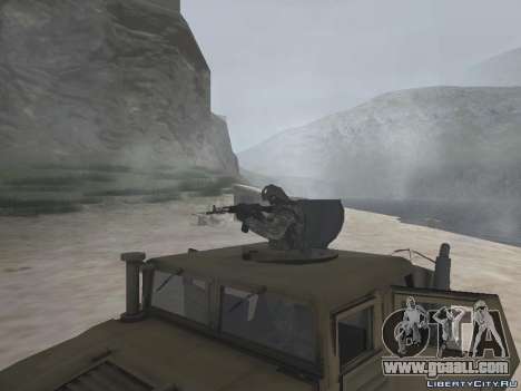 Hamvee M-1025 of Battlefiled 2 for GTA San Andreas