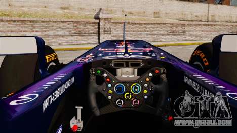 Car, Red Bull RB9 v2 for GTA 4