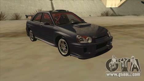 Subaru Impreza WRX STI Drift 2004 for GTA San Andreas